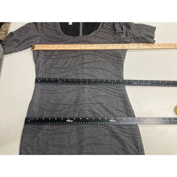 DONNA MORGAN Dress Gray Size 8‎ - Picture 7 of 12